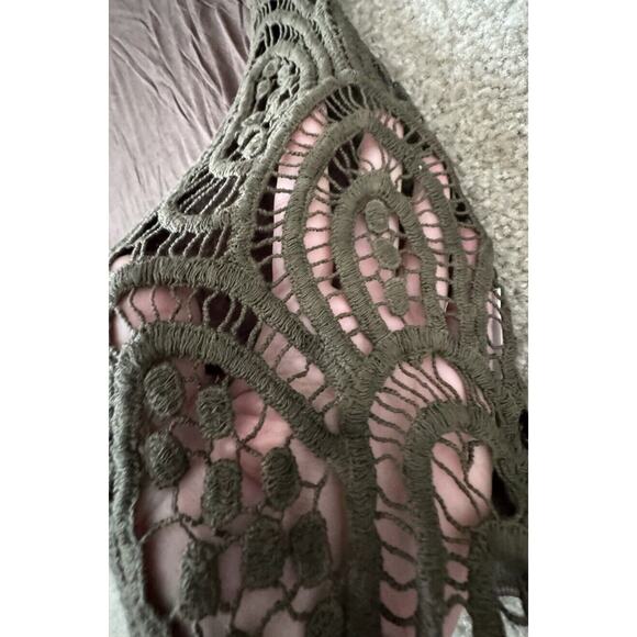 Oddy & Active USA Long Sleeve Top w Lace Size Medium New Bundle Of 2 Tops - Picture 5 of 10